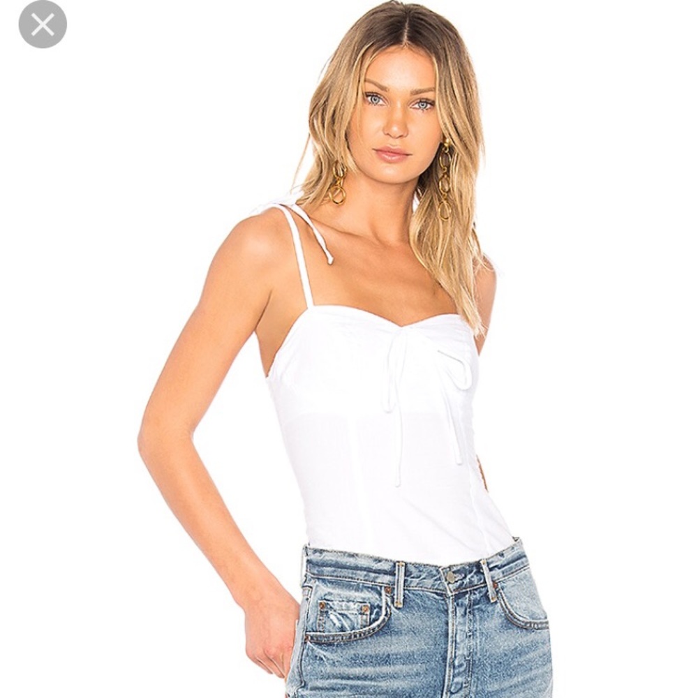 By the way tie strap cami size XXS